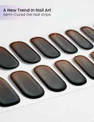 Oauee Opulent Midnight Gold edge-fit close-up showing seamless application.