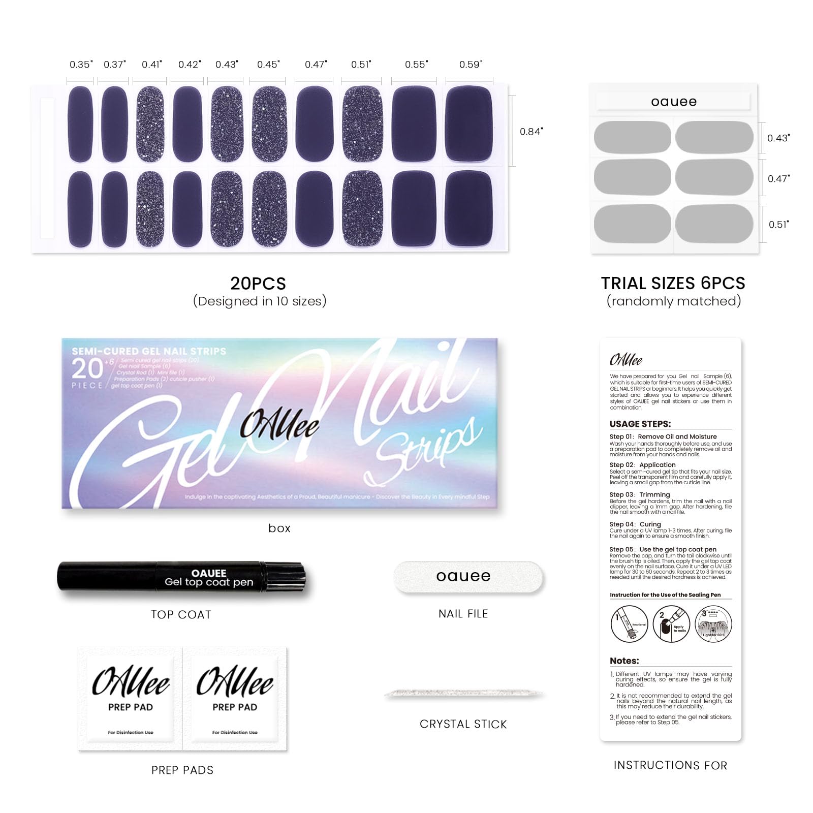 Oauee varied designs collection adds color and patterns for any occasion.