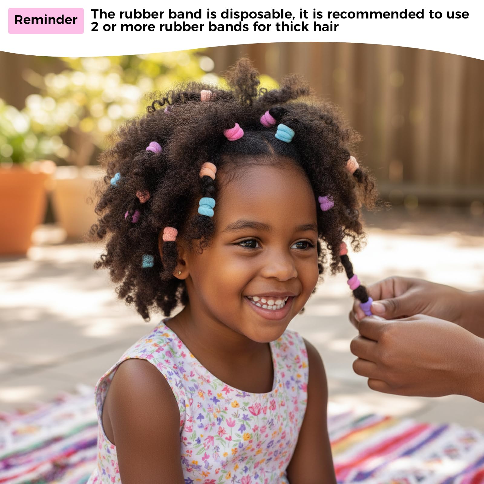 obeoby flower clip provides colorful accent for any look