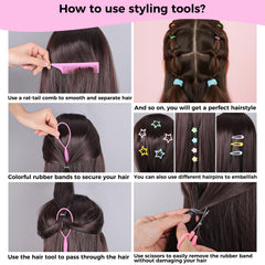 obeoby teardrop clip brings subtle shine to updos