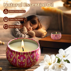 Lavender scented candle from Obisesio 12-pack
