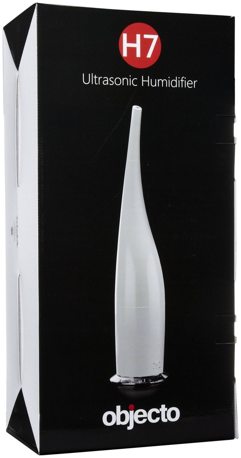 Objecto H7 tank and controls highlight 2.6L capacity and adjustable settings