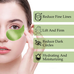 OBRADOYA Zozu Avocado Eye Mask hydrogel formula cooling effect