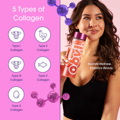 Obvi Collagenic Burn Powder dissolving in water