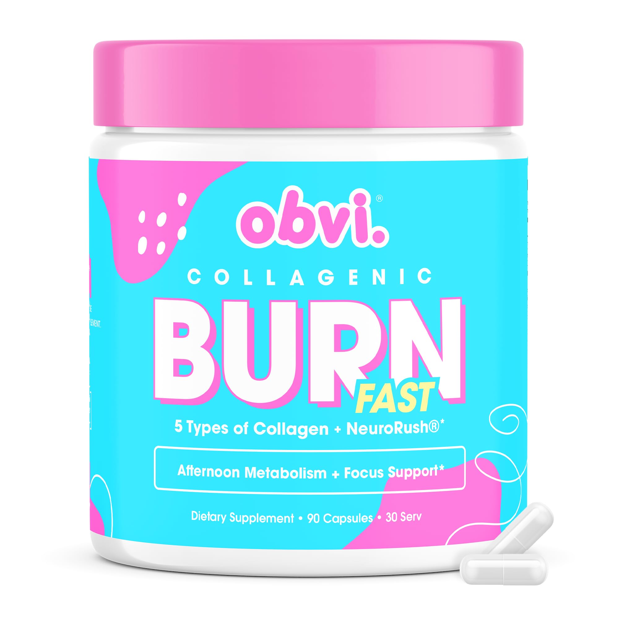 Obvi Multi Collagen Burn Fast product hero image