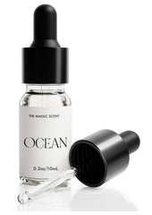 Ocean Diffuser Oil bottle with tropical blue label