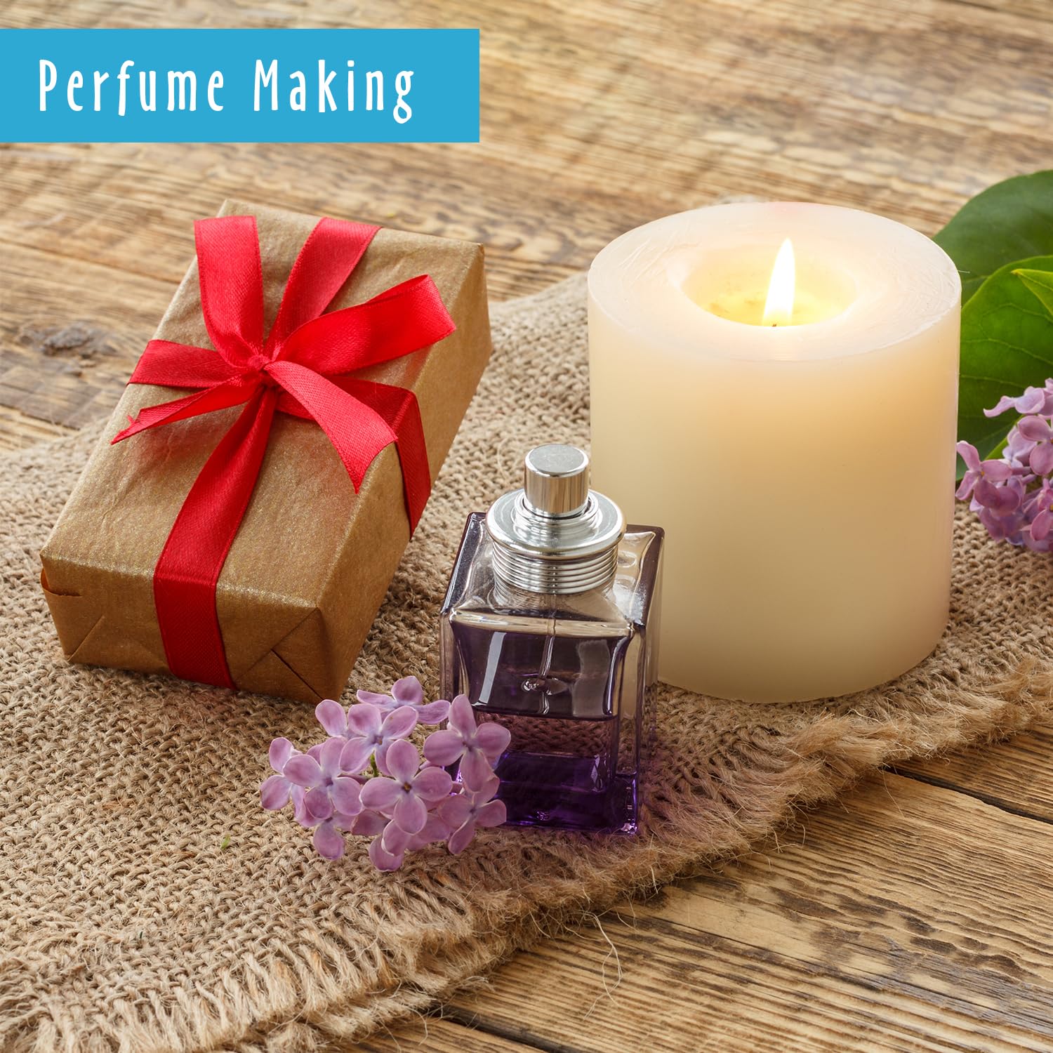 Candle and soap making with Ocean Mist fragrance oil