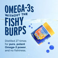 No aftertaste formula with orange flavor label