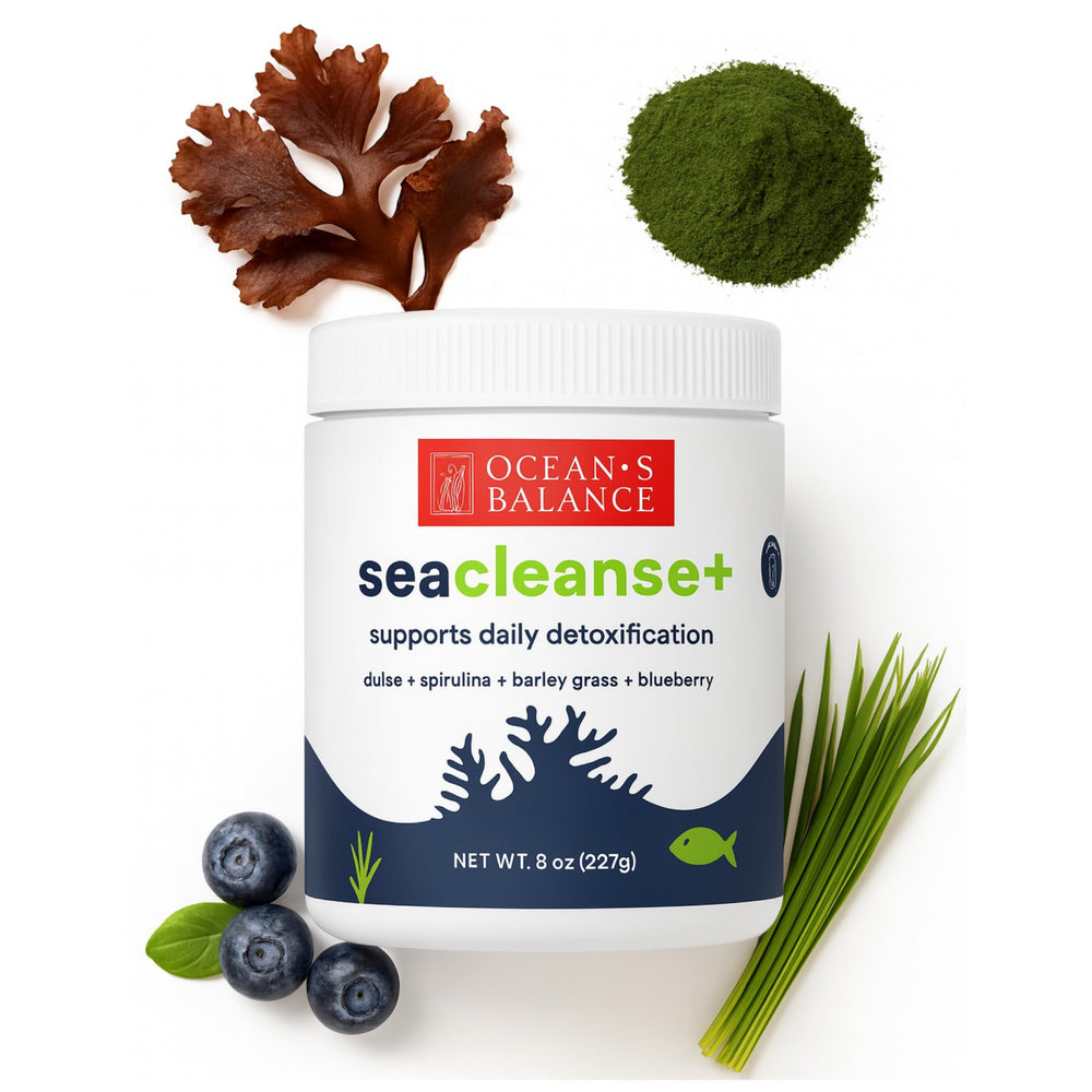 Antioxidants and prebiotic fibers from Seacleanse+
