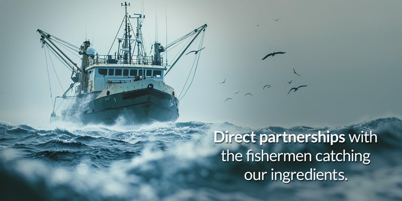 Oceanutra sustainability seal with wild Antarctic supply chain