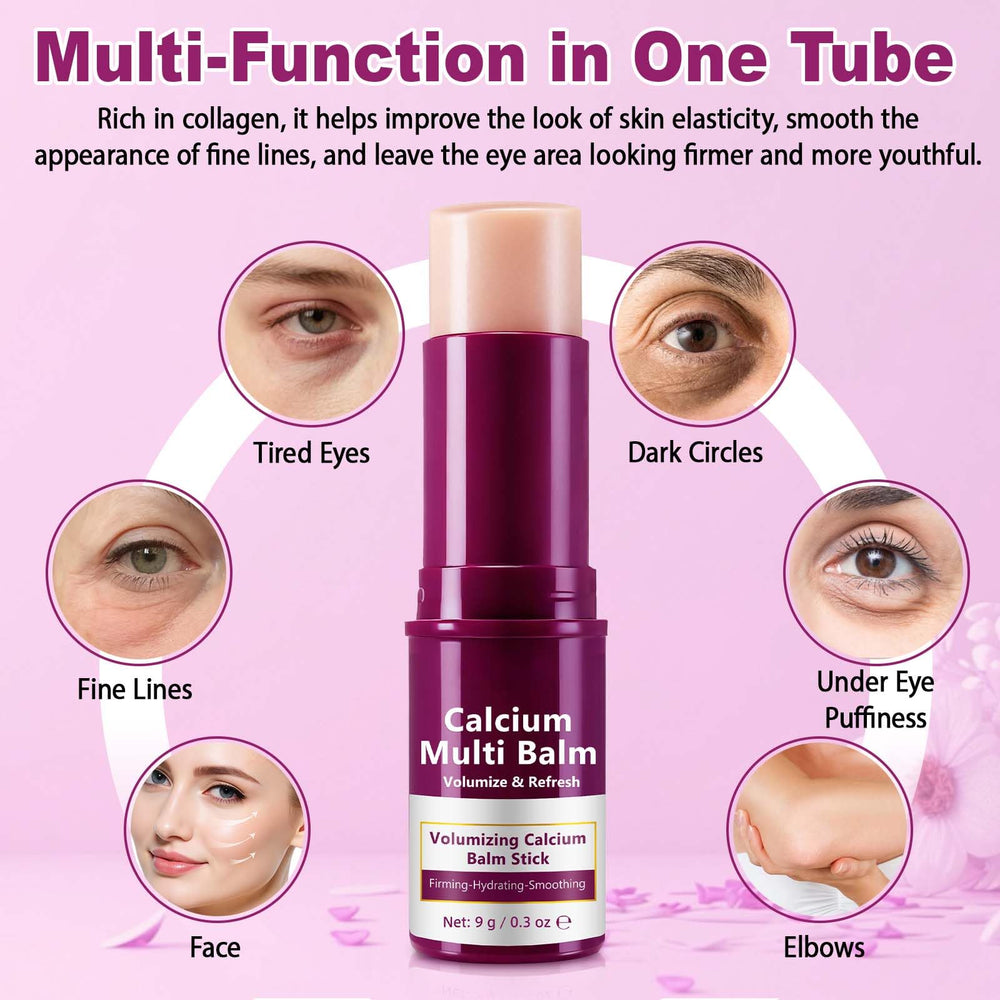 Ocnisdns Calcium Multi Balm Stick for lips delivers smooth nourishment and soft sheen.