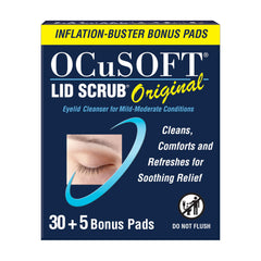 OCuSOFT Lid Scrub Original bottle with packaging