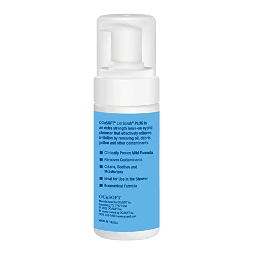 OCuSOFT Lid Scrub PLUS Foam packaging 1.68 fl oz