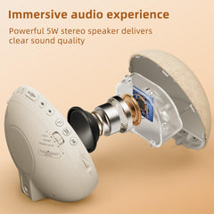 Odokee Sunrise Alarm Clock sleep sounds showcase 25 options for soothing sessions.