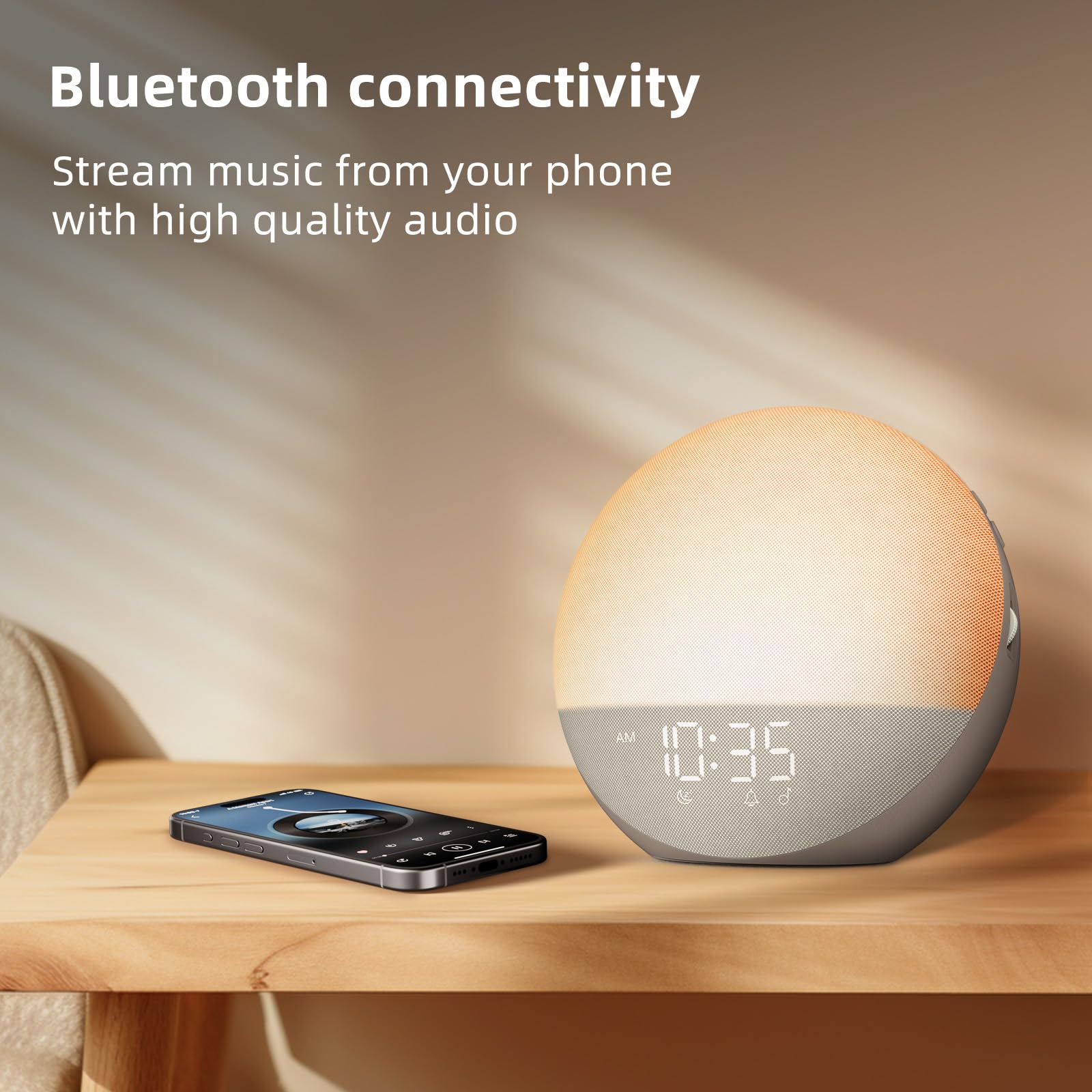 Odokee Sunrise Alarm Clock sunrise simulation guiding natural wake-up