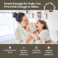 Tooth powder showing odor-absorbing, breath-freshening properties