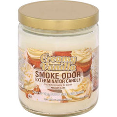 Odor Exterminator Candle Creamy Vanilla 13oz – product with packaging