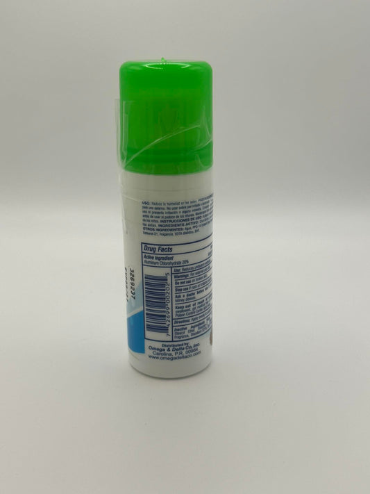 ODORONO powder texture close-up ideal for easy underarm application