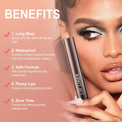 OETUIOW moisturizing lip-stain gliding smoothly on lips