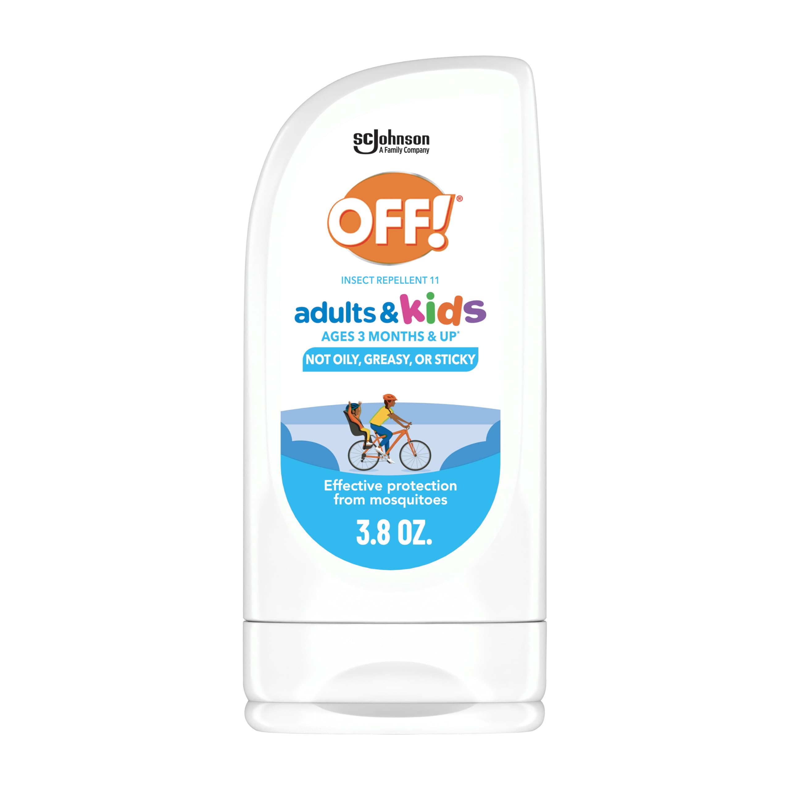 OFF! bug repellent lotion bottle for family protection against mosquitoes