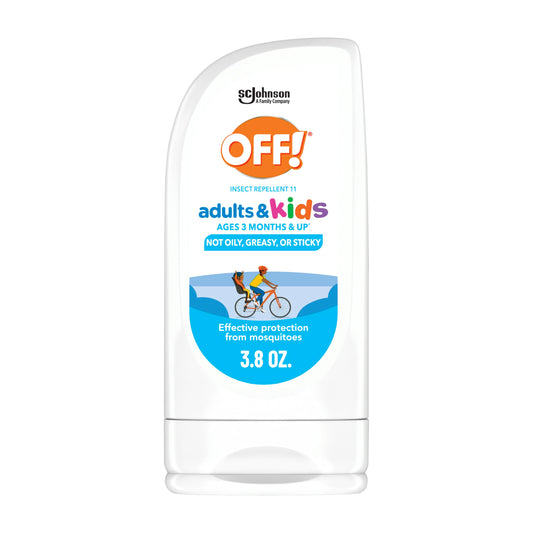 OFF! bug repellent lotion bottle for family protection against mosquitoes