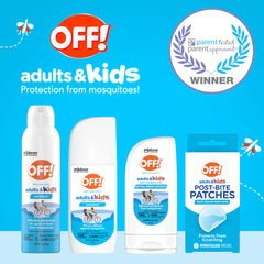 Retail packaging of OFF! bug repellent lotion 3.8 oz size