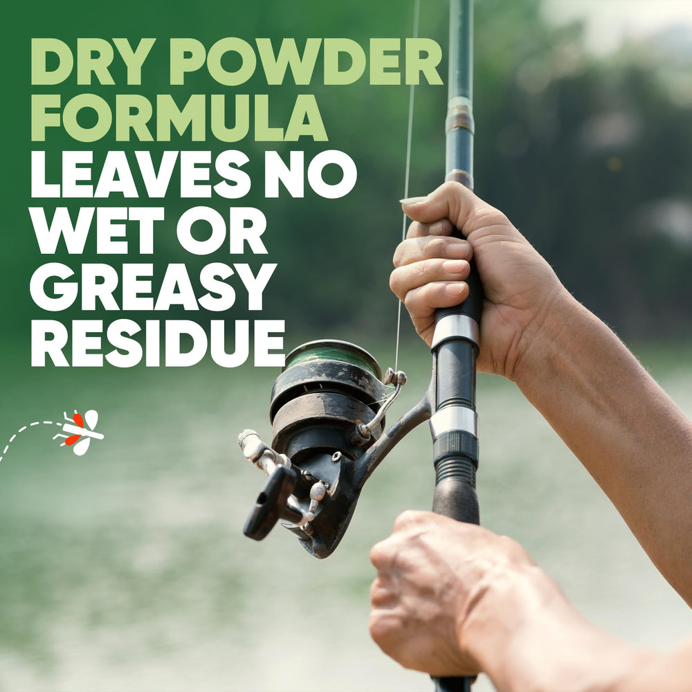 OFF! Deep Woods long-lasting mosquito protection for extended outdoor use.