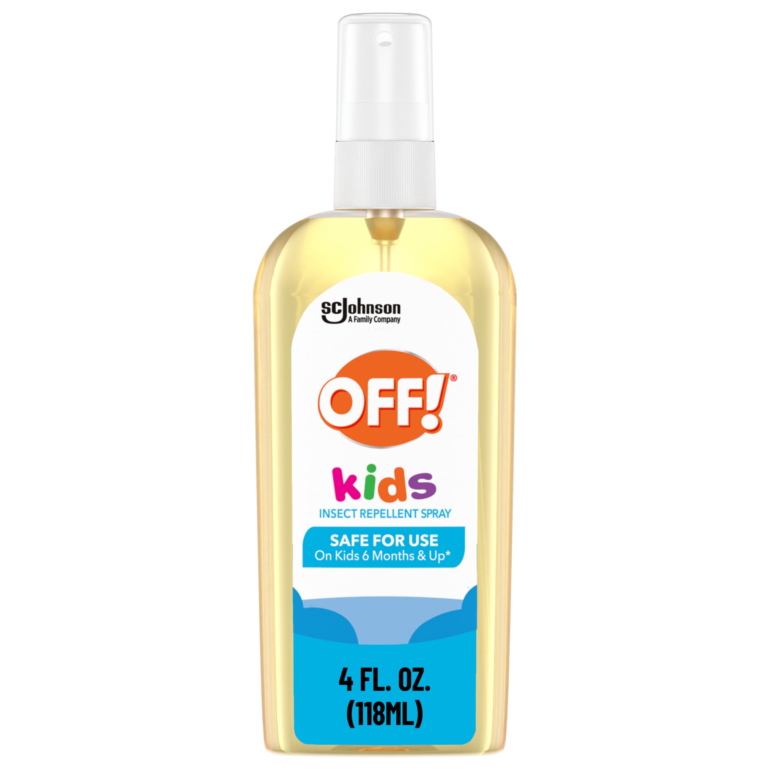 OFF! Kids Insect Repellent Spray bottle ready for outdoor protection.