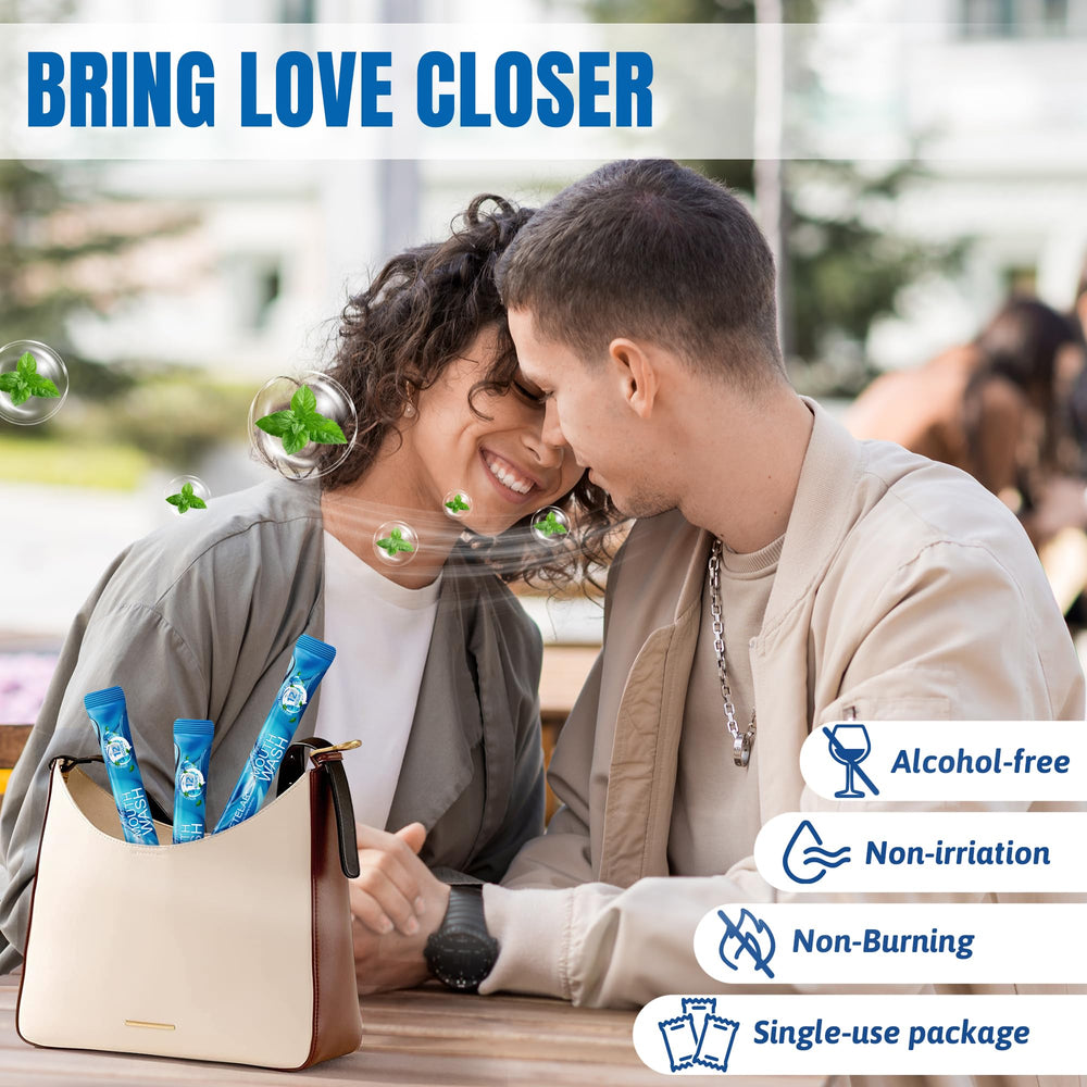 Office and dating ready mouthwash travel kit