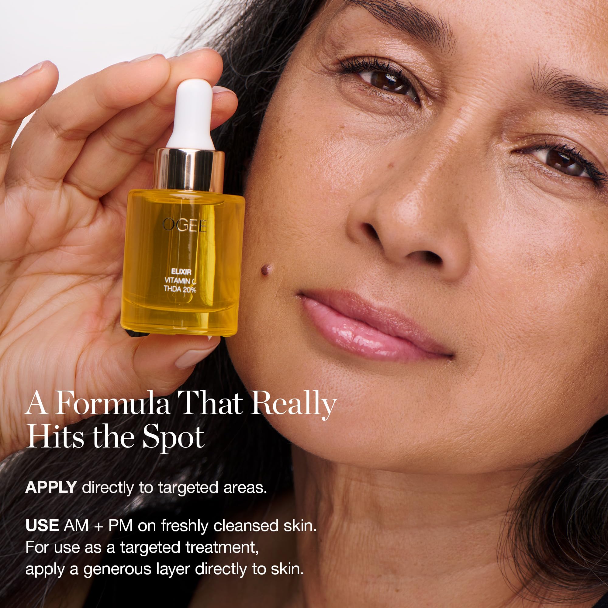 Ogee Vitamin C THDA 20% Elixir bottle product shot
