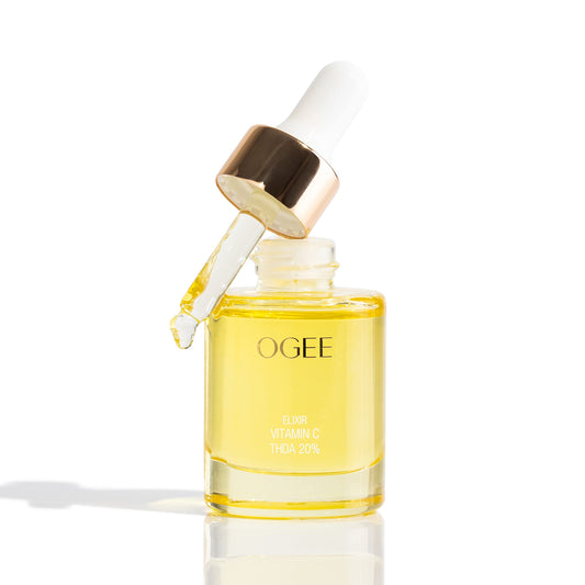 Front view of Ogee Vitamin C THDA 20% Elixir bottle