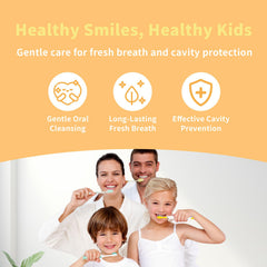 Kid-approved fruit-flavored mouth spray for easy oral care