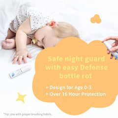 Product suitable for newborns to age 12 with Citrus scent