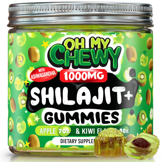 Gummies with Apple & Kiwi flavor - front view
