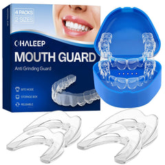 Front view of OHALEEP Anti Grinding Mouth Guard