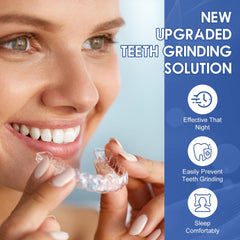 Storage box included with mouth guard for safe keeping