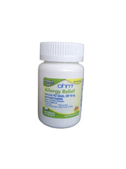 Ohm 24-hour antihistamine pack demonstrates convenient, long-lasting allergy support for busy days.