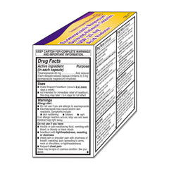 Ohm Esomeprazole 20mg packaging box illustrating four-week supply.