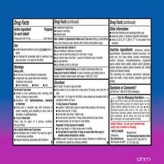 Ohm Omeprazole tablets swallow whole for sustained indigestion relief.