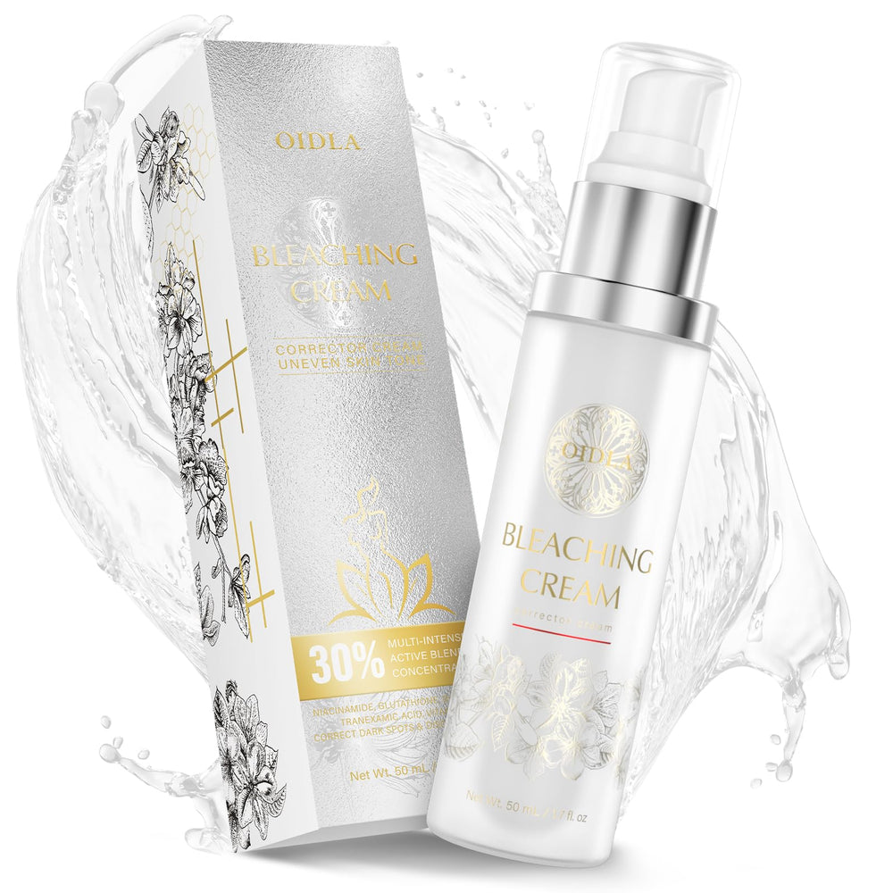 OIDLA Skin Bleaching Cream bottle showing premium packaging for daily skin brightening use