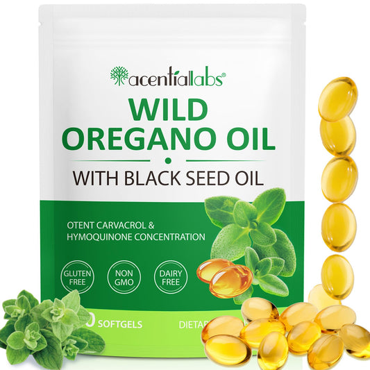 Oil of oregano softgel with black seed oil product image 1