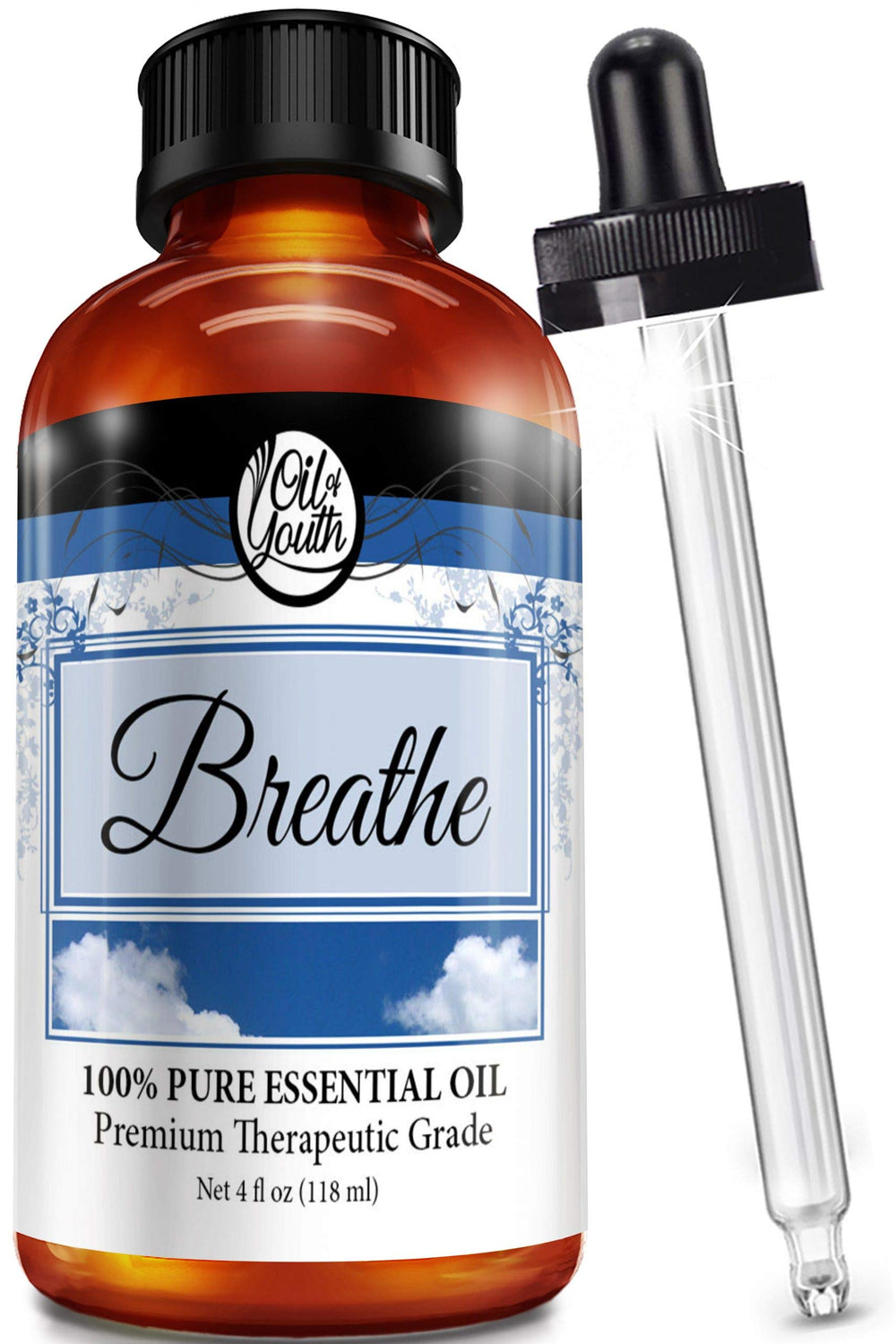 Oil of Youth Breathe Blend 4oz bottle
