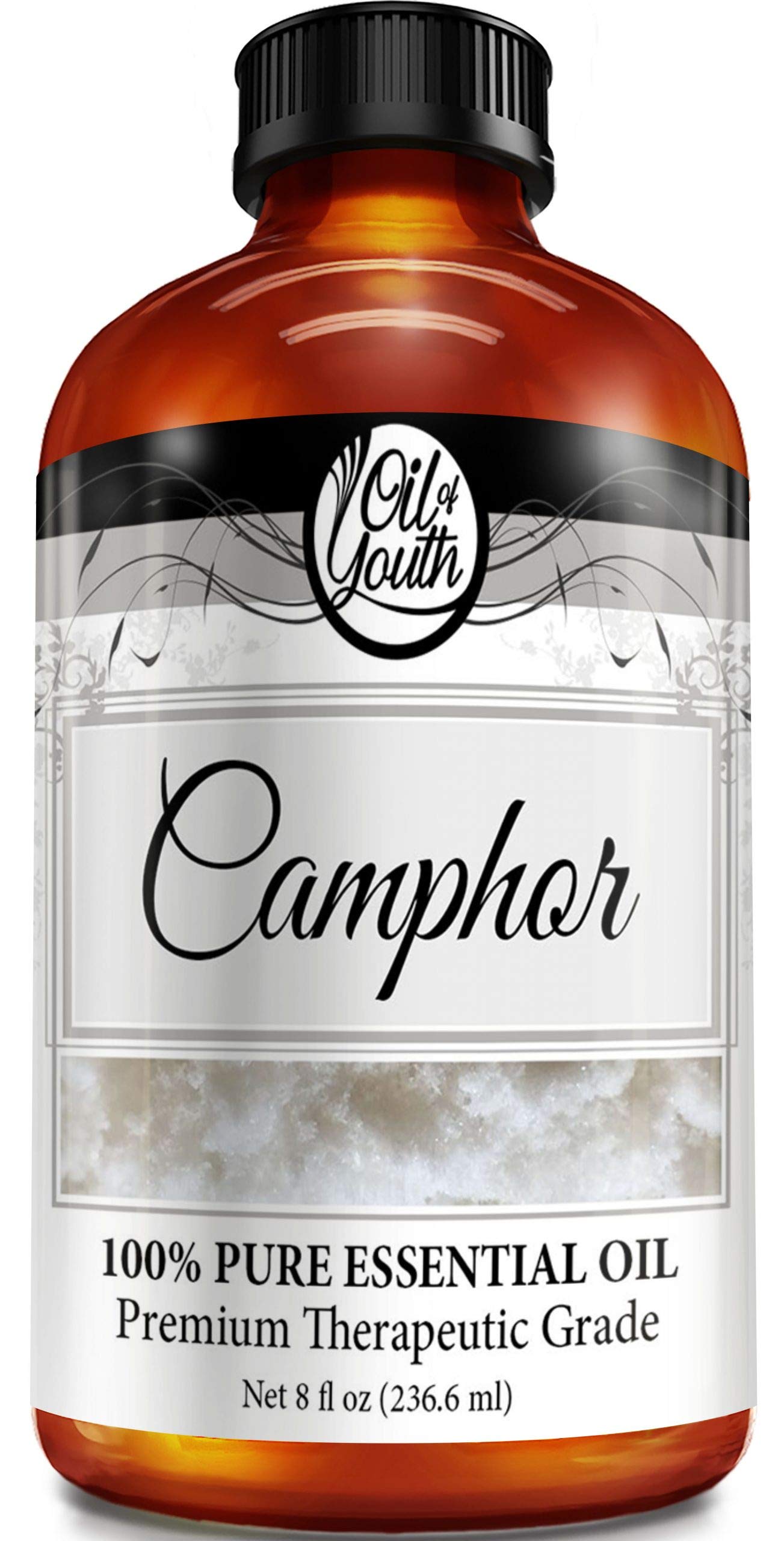 Oil of Youth Camphor Essential Oil 8 oz bottle