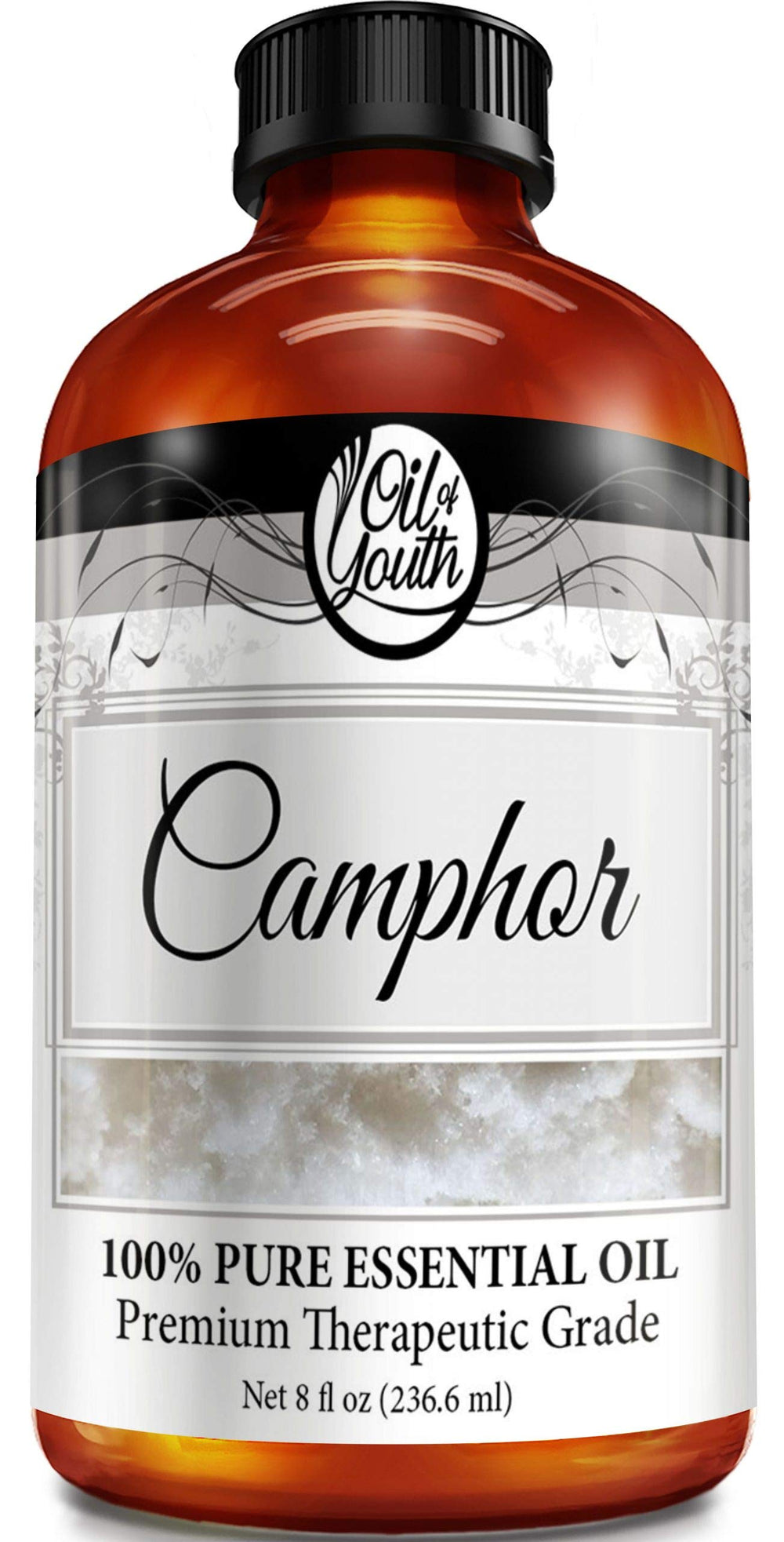 Oil of Youth Camphor Essential Oil 8 oz bottle