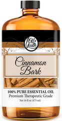 Oil of Youth Cinnamon Bark Essential Oil 16oz bottle - front view