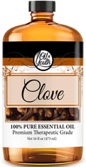 Oil of Youth Clove essential oil in a 16oz bottle