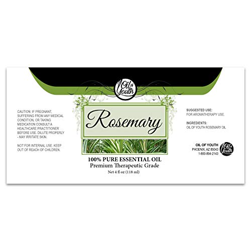 Oil of Youth brand rosemary essential oil product image