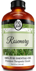 8oz bottle of Oil of Youth Rosemary Essential Oil