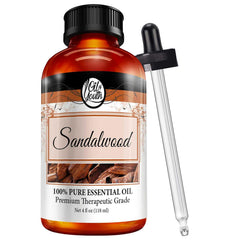 Oil of Youth Sandalwood Essential Oil 4 oz bottle with dropper