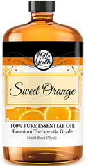 Oil of Youth Sweet Orange Essential Oil 16oz bottle – front view